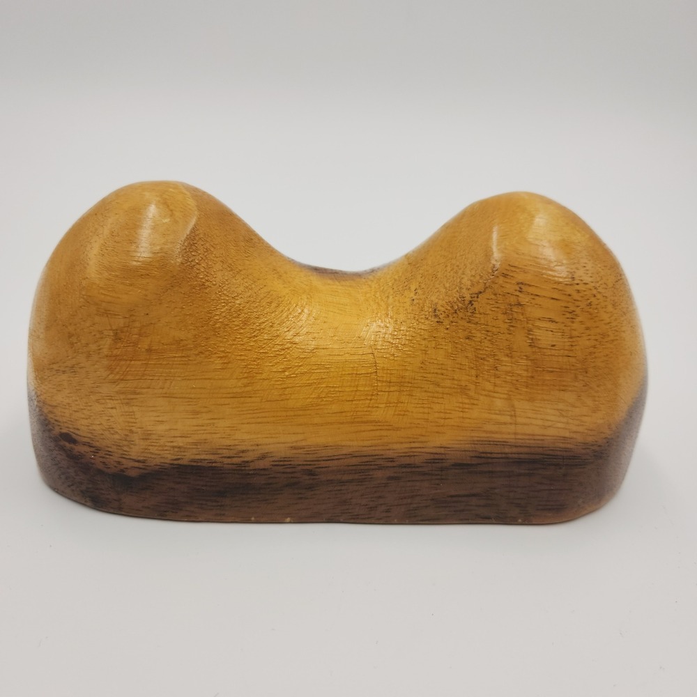 VTG Thai Wooden Pillow Massager Tool‎ Reflexology Acupressure Wood Holistic Zen